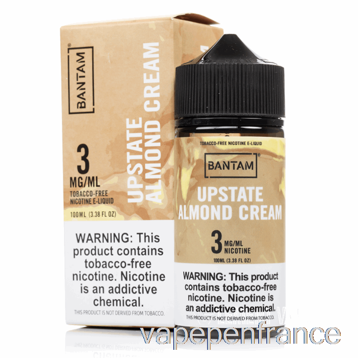 Crème D'amande Du Nord De L'État - Bantam Vape - 100 Ml 6 Mg Stylo Vape